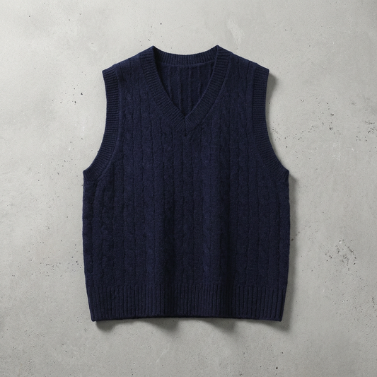 Aurelie sweater vest in gray