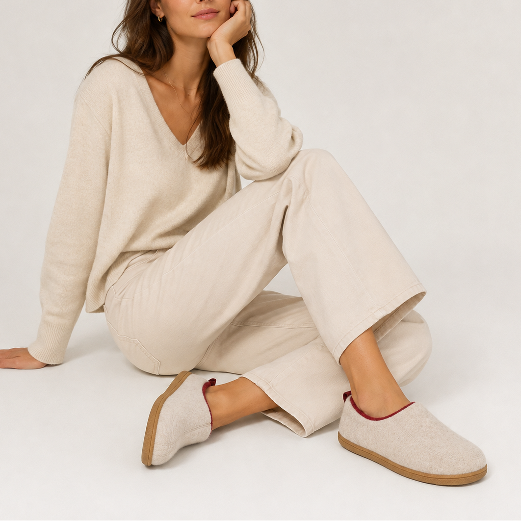 Josie | Orthopedic Supportive Fleece Slippers