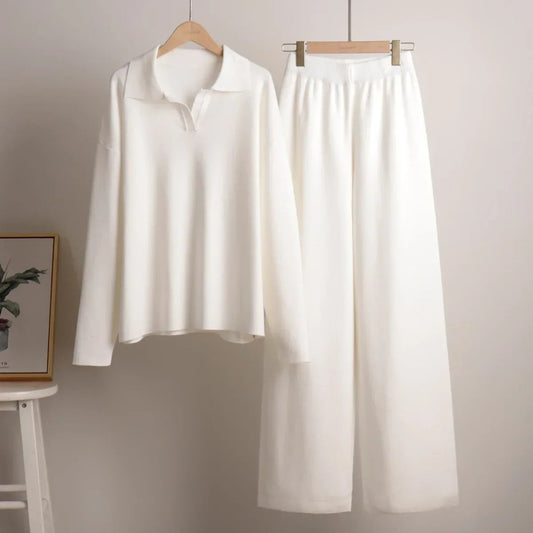 Cozy Lounge Set for Women | Soft Knit Fabric, Stylish & Comfortable 1