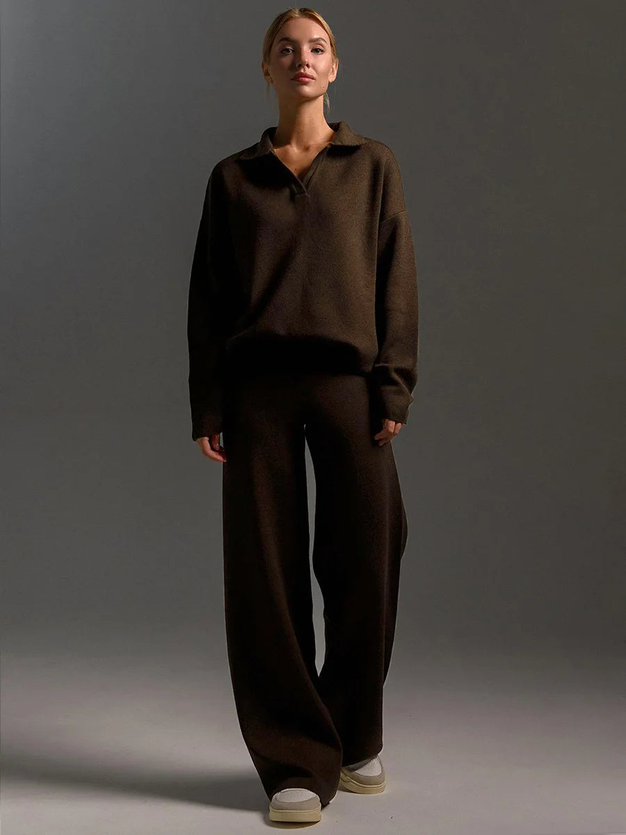 Cozy Lounge Set for Women | Soft Knit Fabric, Stylish & Comfortable 10