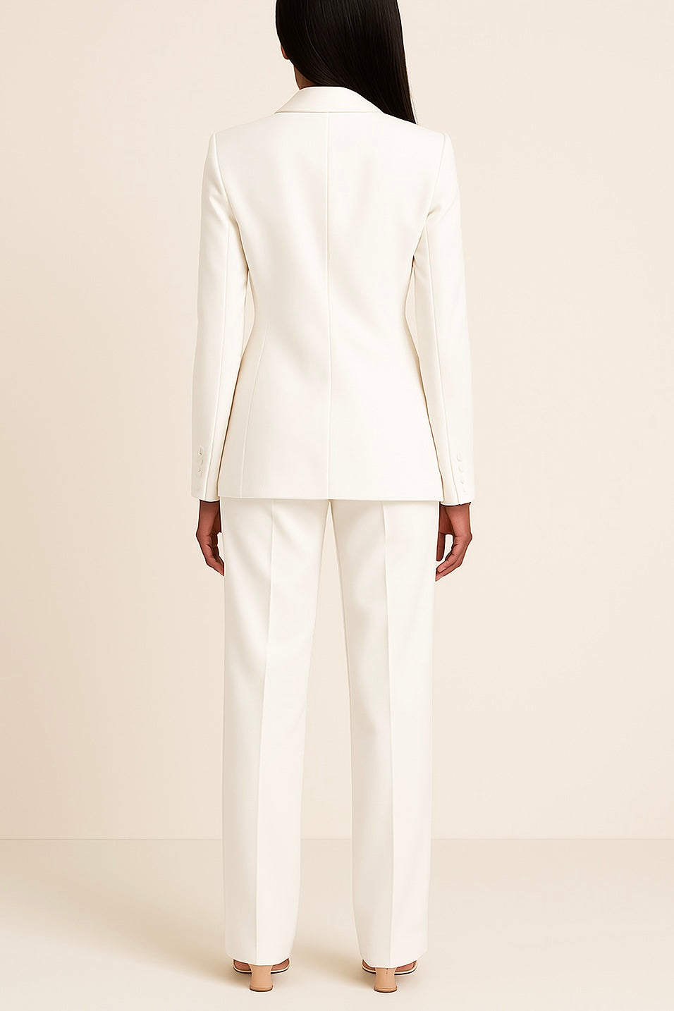 Ella Women's Suit | Tailored Blazer and Slim-Fit Trousers, Formal Pant Suit 6