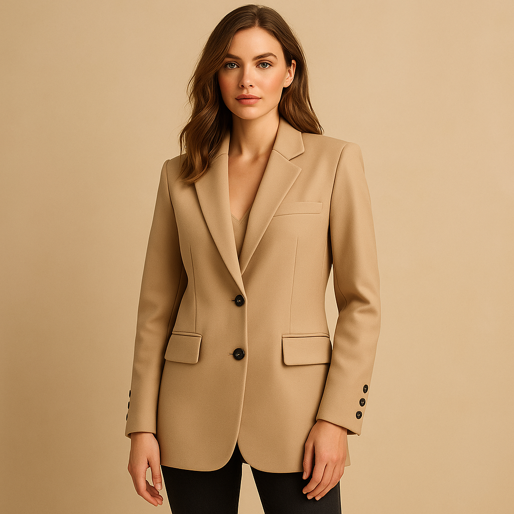 Women's Long Blazer | Timeless Elegance, Versatile Fit 4