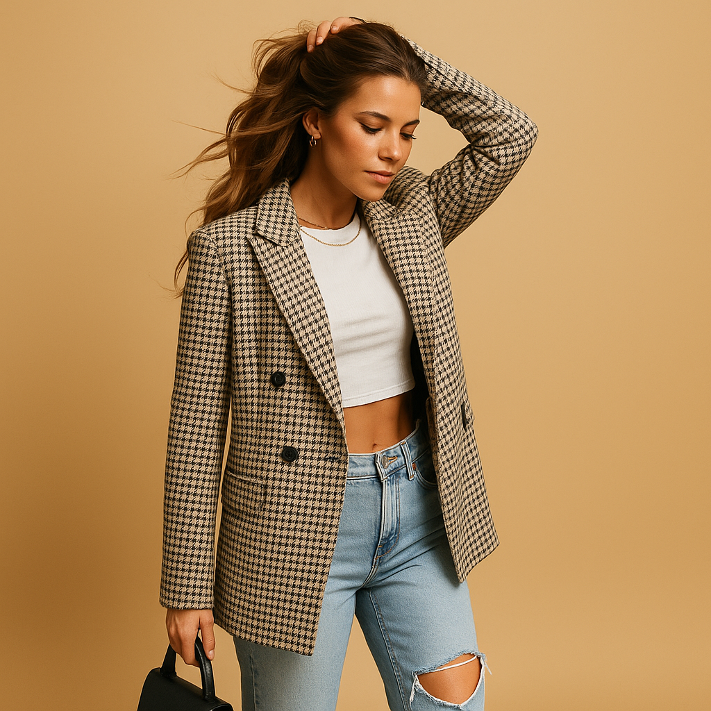 Women's Tailored Blazer | Breathable Natural Fibers 1