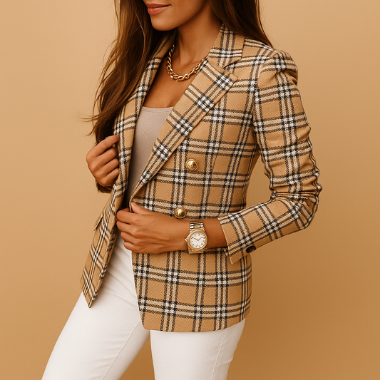 Women's Tailored Blazer | Elegant Fit with Functional Pockets 1