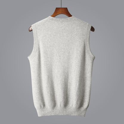 Alessandra sweater vest in light gray