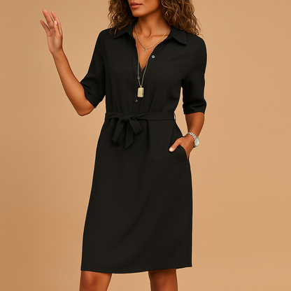 Amelia Women's Elegant Dress | Modern Design, Versatile Style 0