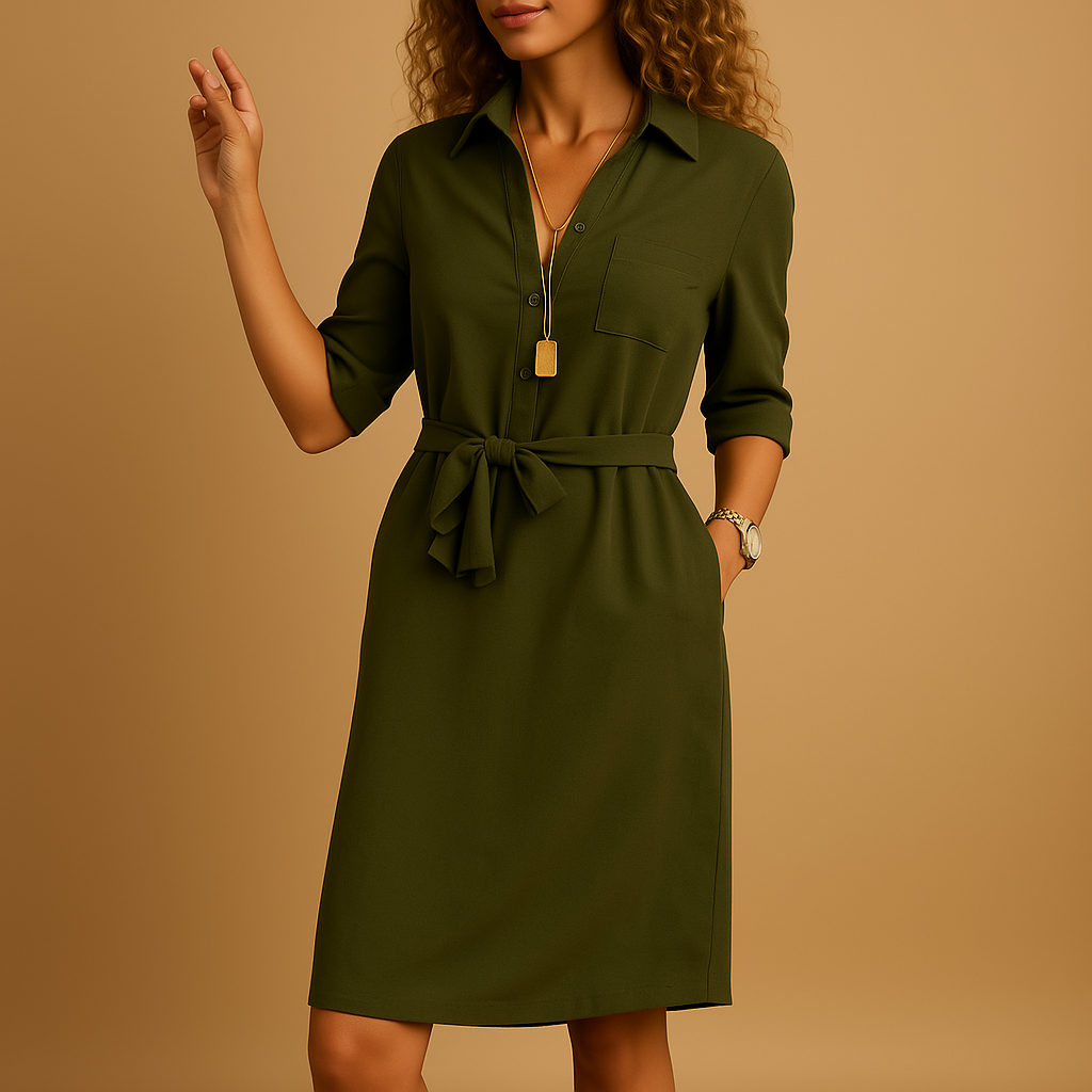 Amelia Women's Elegant Dress | Modern Design, Versatile Style 2