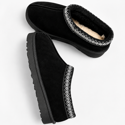 Elowen | Fur-Lined Slip-On Winter Slippers