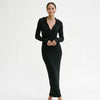 Liliane | Hooded Knit Maxi