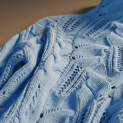Cozy Knit Sweater for Women | Merino Wool Blend, Modern Design 4