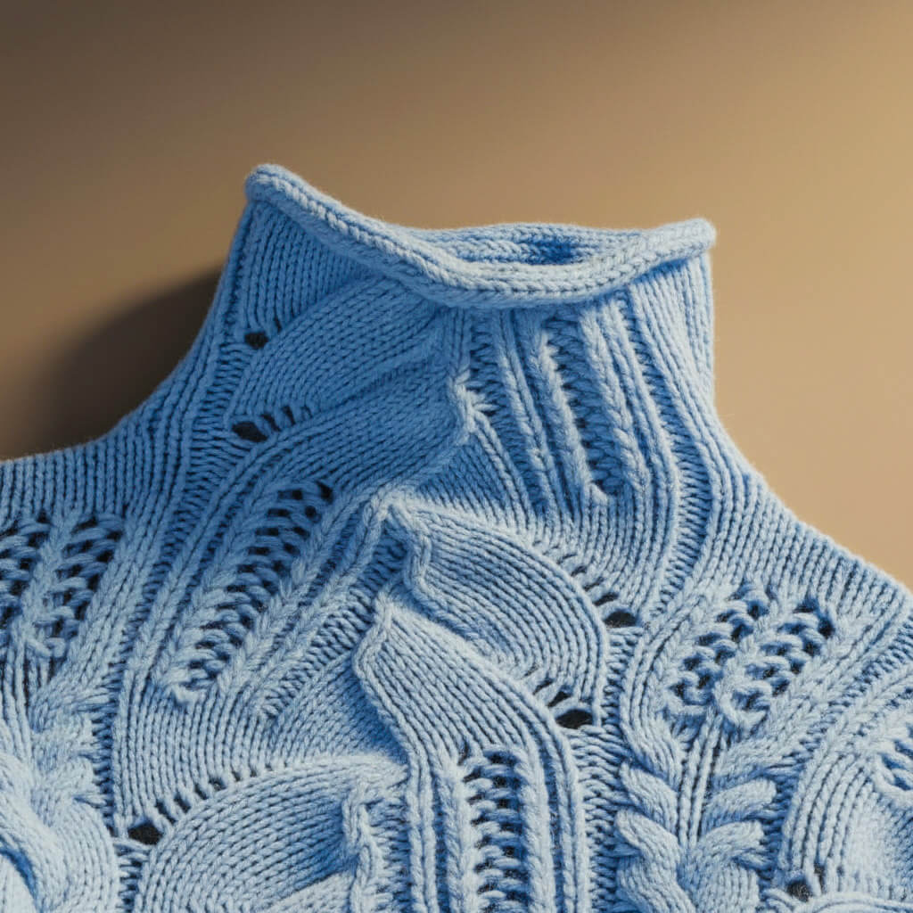 Cozy Knit Sweater for Women | Merino Wool Blend, Modern Design 5