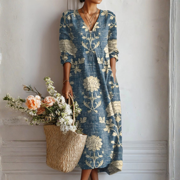 Fable | Boho Print Midi — Velouze