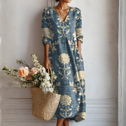 Fable | Boho Print Midi — Velouze