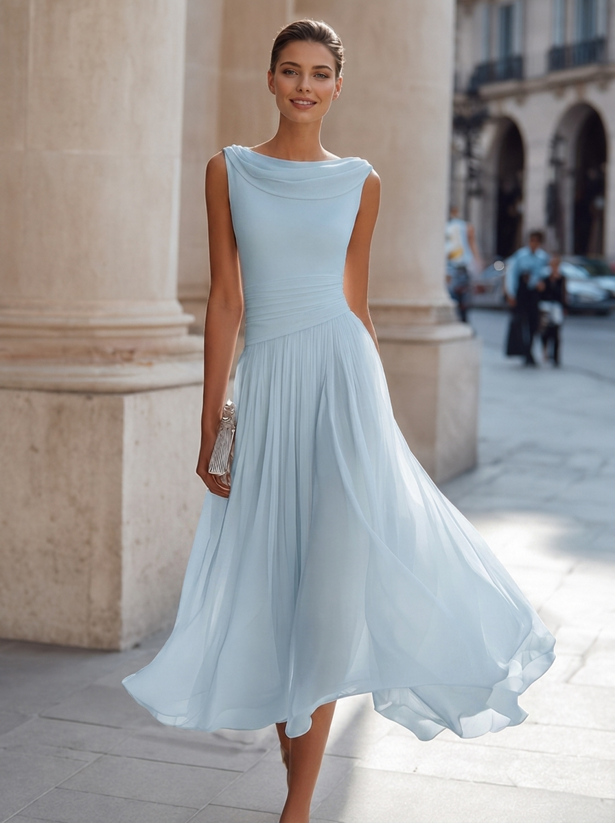 Briar | Pleated Skirt Midi — Velouze