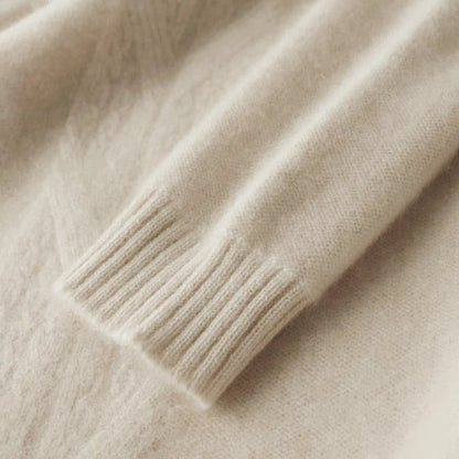 Elegant Mock Neck Sweater | Soft Knit Fabric, Cozy Fit for Women 5