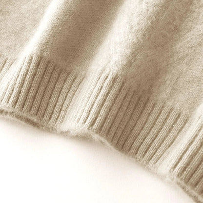 Elegant Mock Neck Sweater | Soft Knit Fabric, Cozy Fit for Women 6