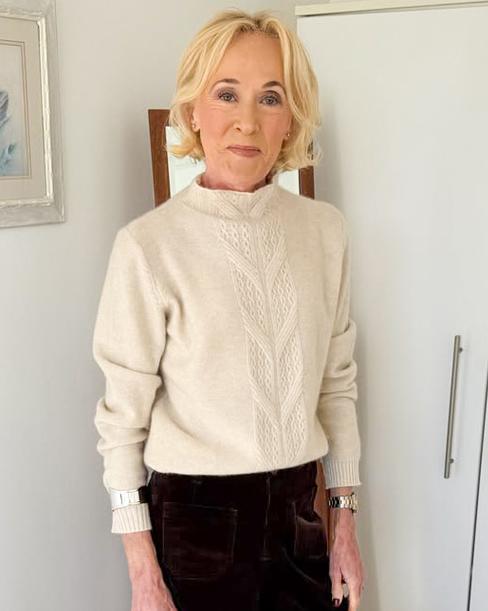 Elegant Mock Neck Sweater | Soft Knit Fabric, Cozy Fit for Women 7
