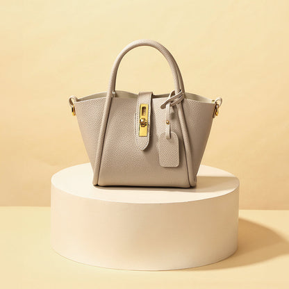 Luxury Leather Bucket Bag | Minimalist & Timeless Everyday Style