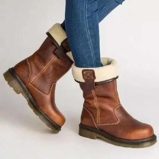 Insulated Cowgirl Boots for Women | Cozy Faux Leather, Western Style 1