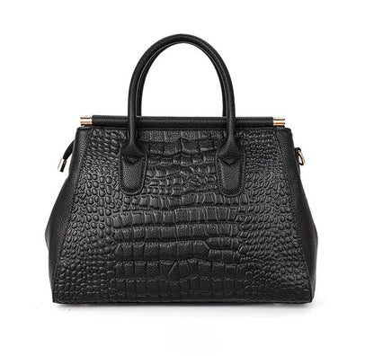 Maxie Alligator Handbag | Premium Cowhide Leather, Chic Design 4