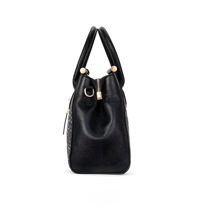 Maxie Alligator Handbag | Premium Cowhide Leather, Chic Design 6