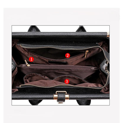 Maxie Alligator Handbag | Premium Cowhide Leather, Chic Design 7