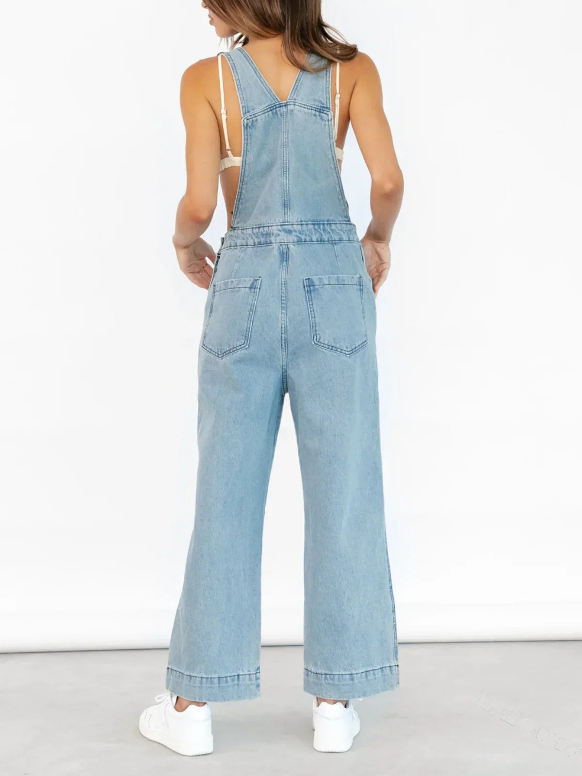 Aurora | Women’s Denim Jumpsuit | Relaxed Fit & Chic Utility
