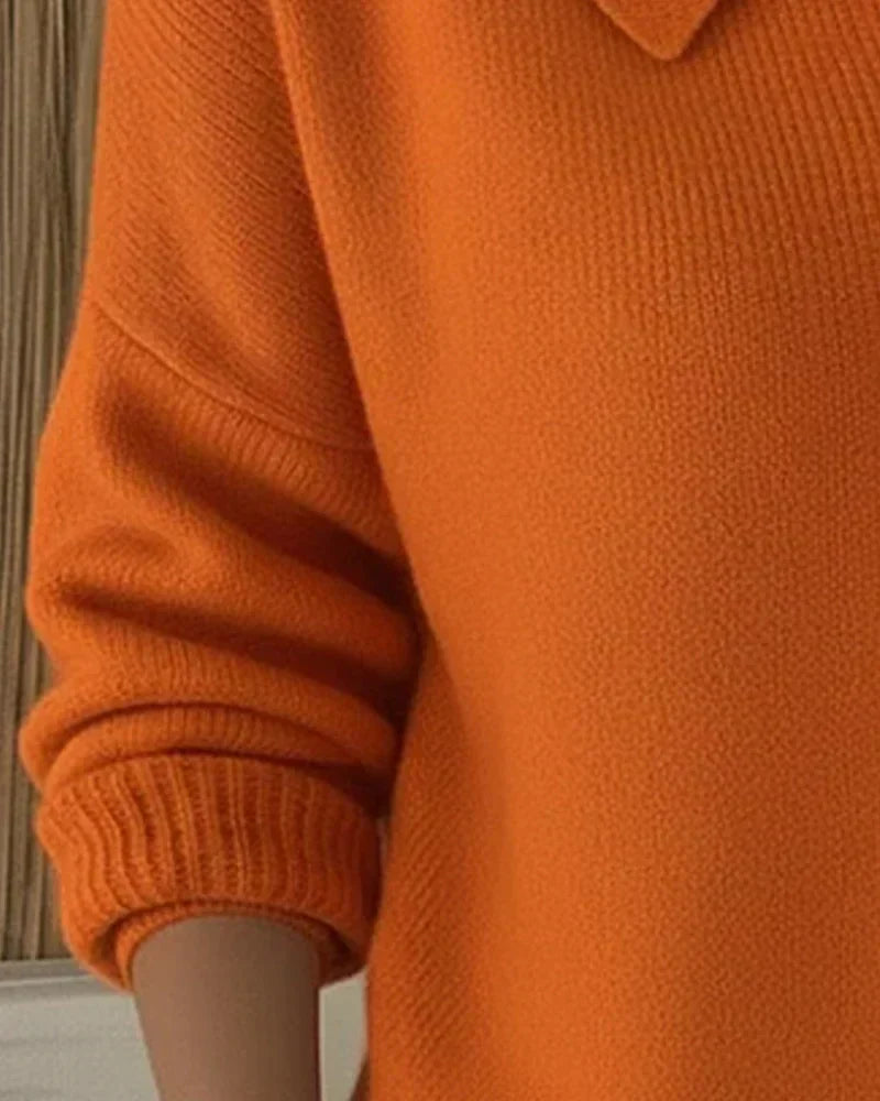 Odile Point Collar Cropped in Red – Women's Cardigan