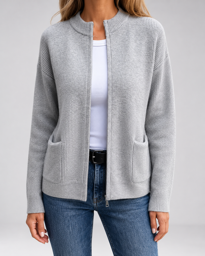 Edith | Cardigan mit offener Vorderseite