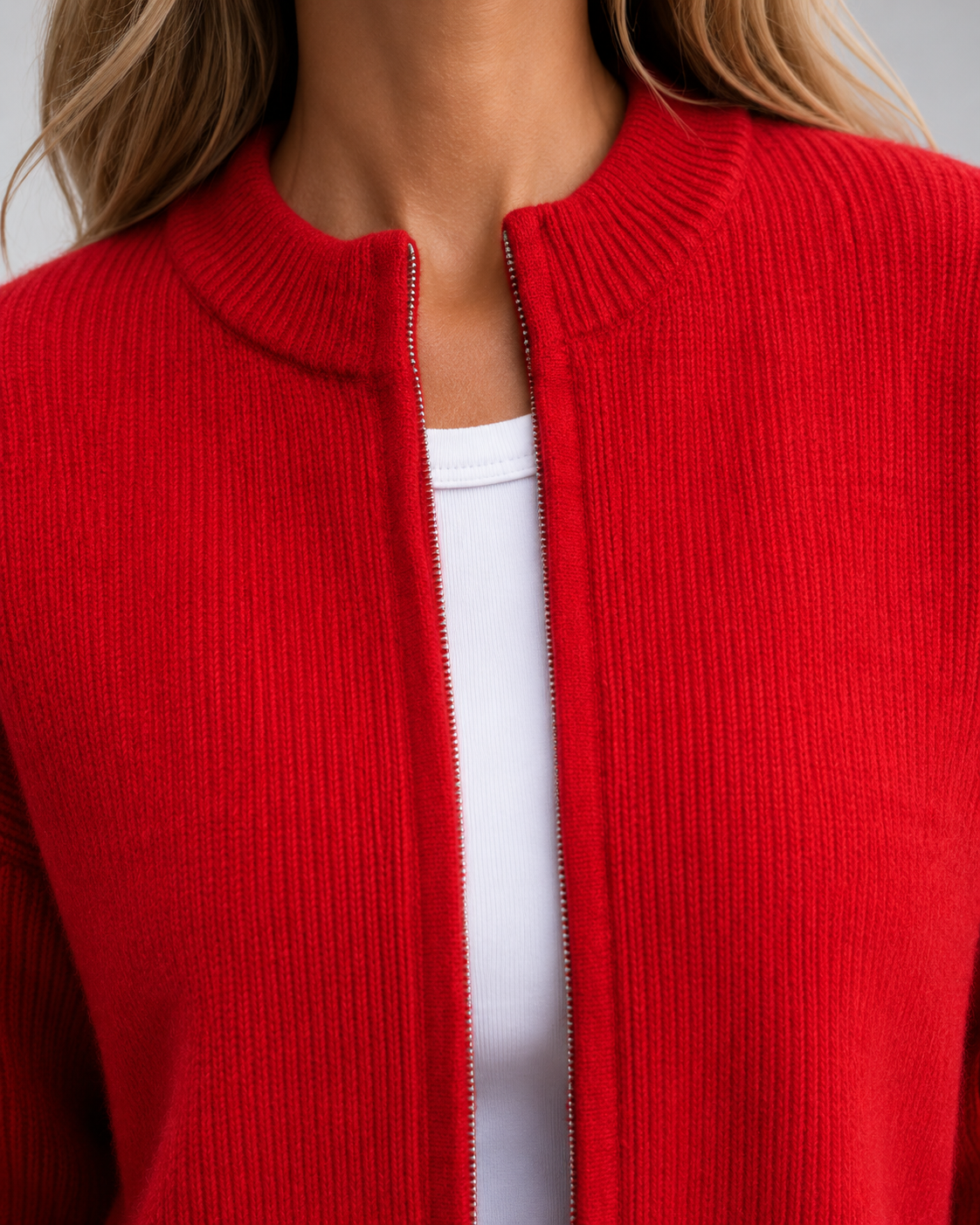 Edith | Cardigan mit offener Vorderseite