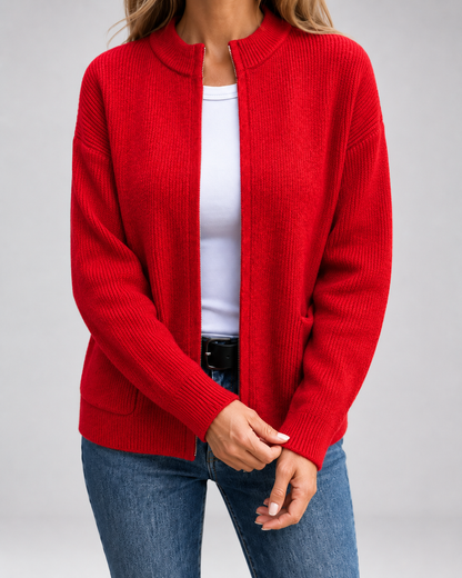 Edith | Cardigan mit offener Vorderseite