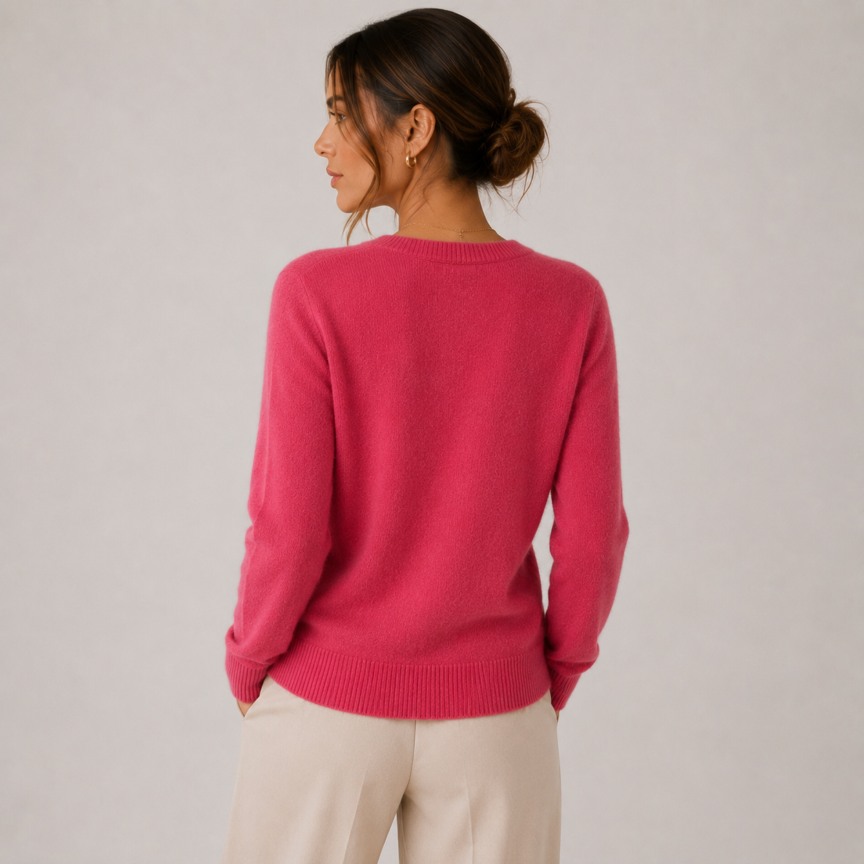 Reva | Strickjacke mit weichen Knöpfen