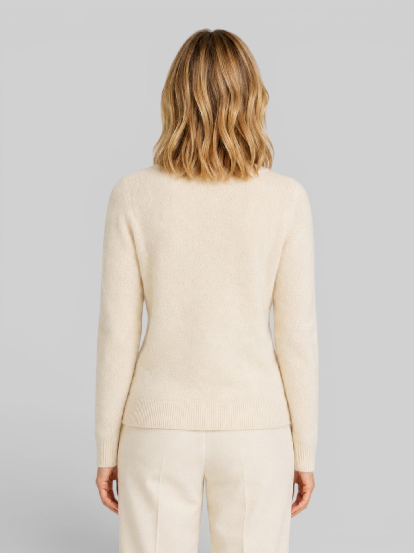 Nora | Langärmliger Strickcardigan