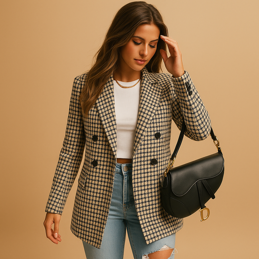 Women's Tailored Blazer | Breathable Natural Fibers 0