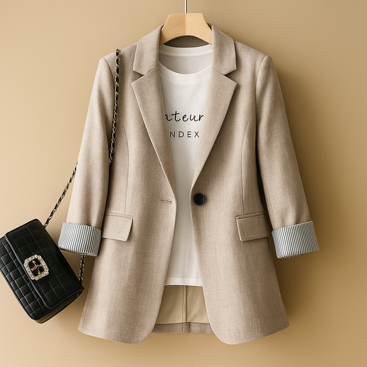Women’s Tailored Blazer | Casual Elegance 0