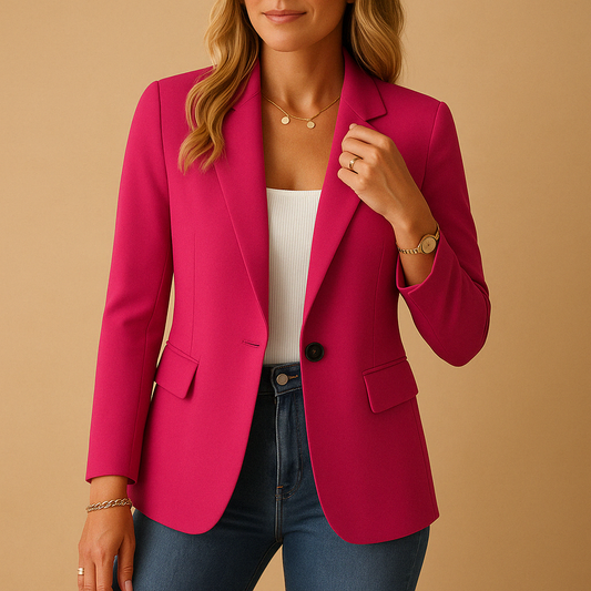 Women's Tailored Blazer | Stretch Fabric, Versatile Style 1