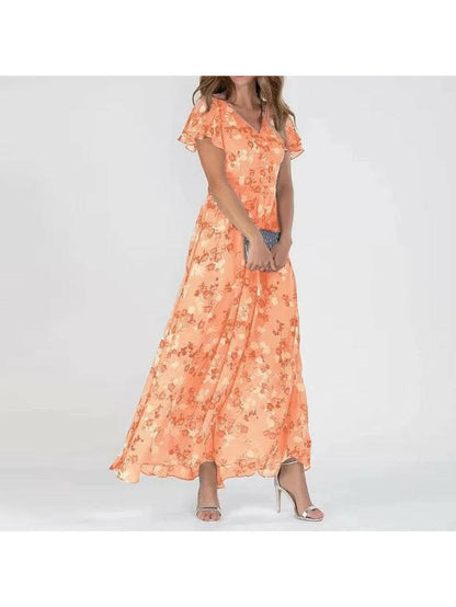Women's breathable maxi dress | Elegant summer slip dress 0