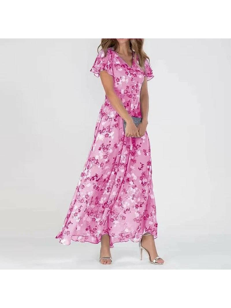 Women's breathable maxi dress | Elegant summer slip dress 3