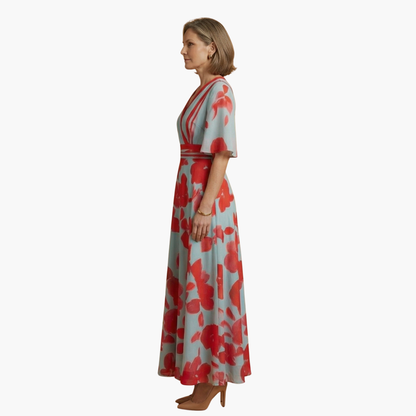 Women's elegant floral maxi dress | Lightweight summer dress for casual and formal occasions 2