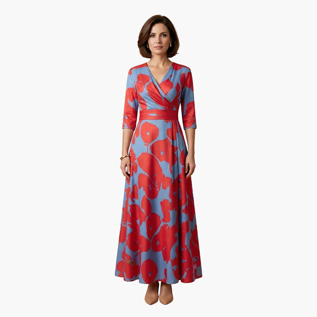 Women's elegant floral maxi dress | Lightweight summer dress for casual and formal occasions 5