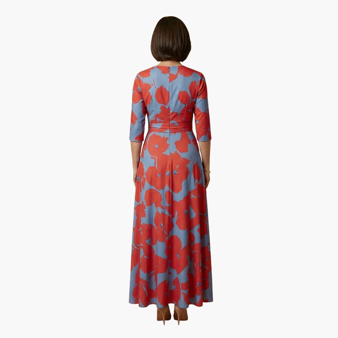 Women's elegant floral maxi dress | Lightweight summer dress for casual and formal occasions 8