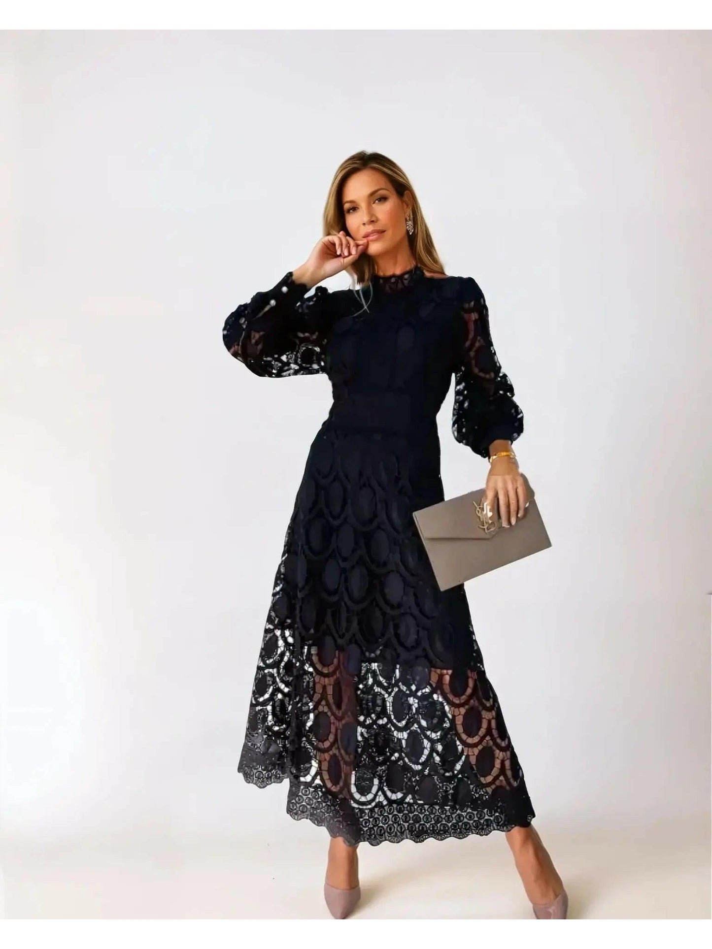Elodie | Spitzenabendkleid