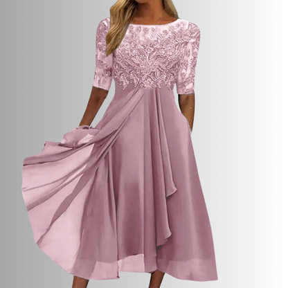 Women's elegant lace dress | Timeless formal evening gown 2