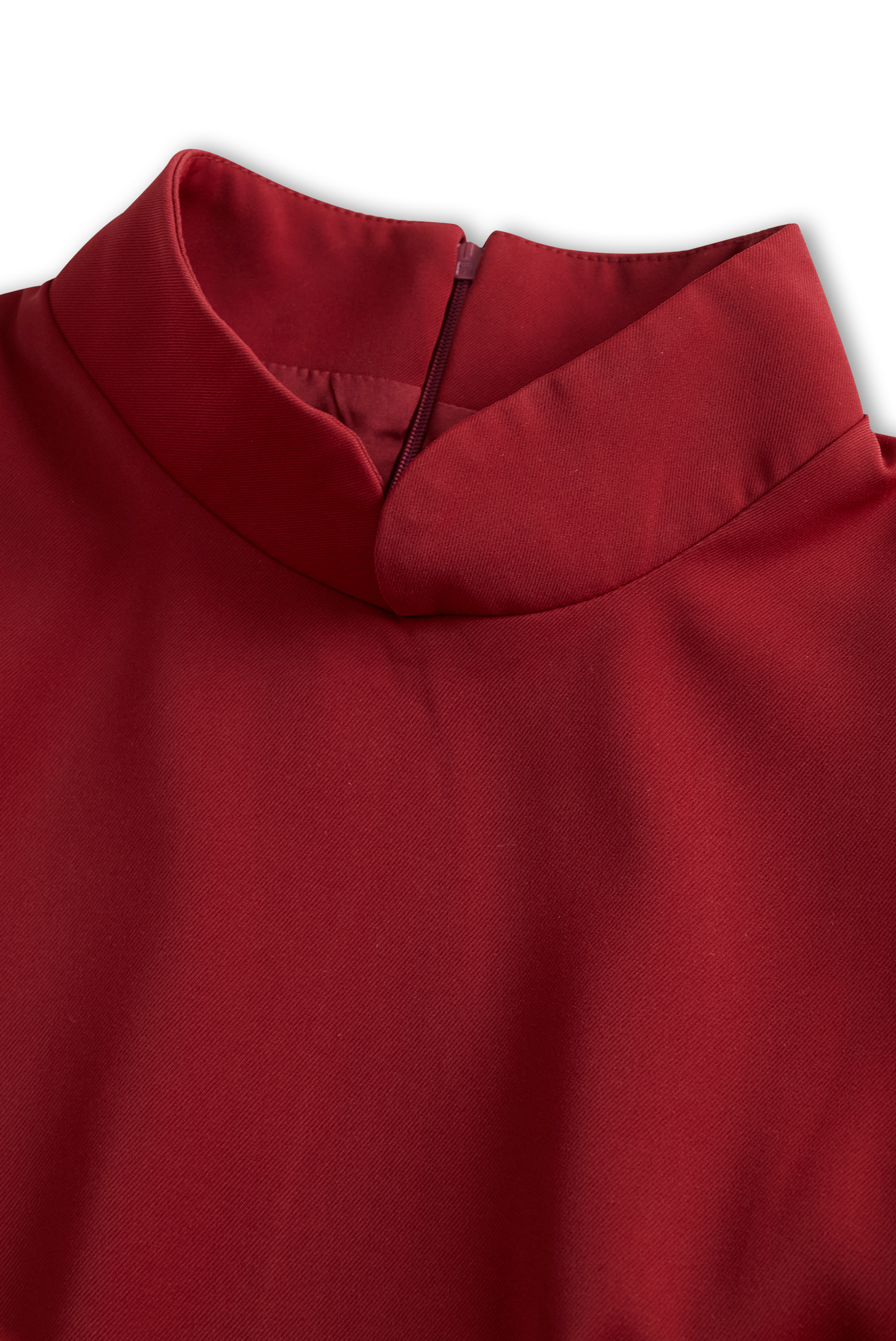 Women's elegant polyester summer dress | Stylish mandarin collar belted casual dress 8
