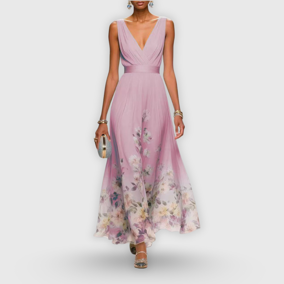 Women's lightweight elegant summer dress | Flattering knee-length fit for any occasion 1