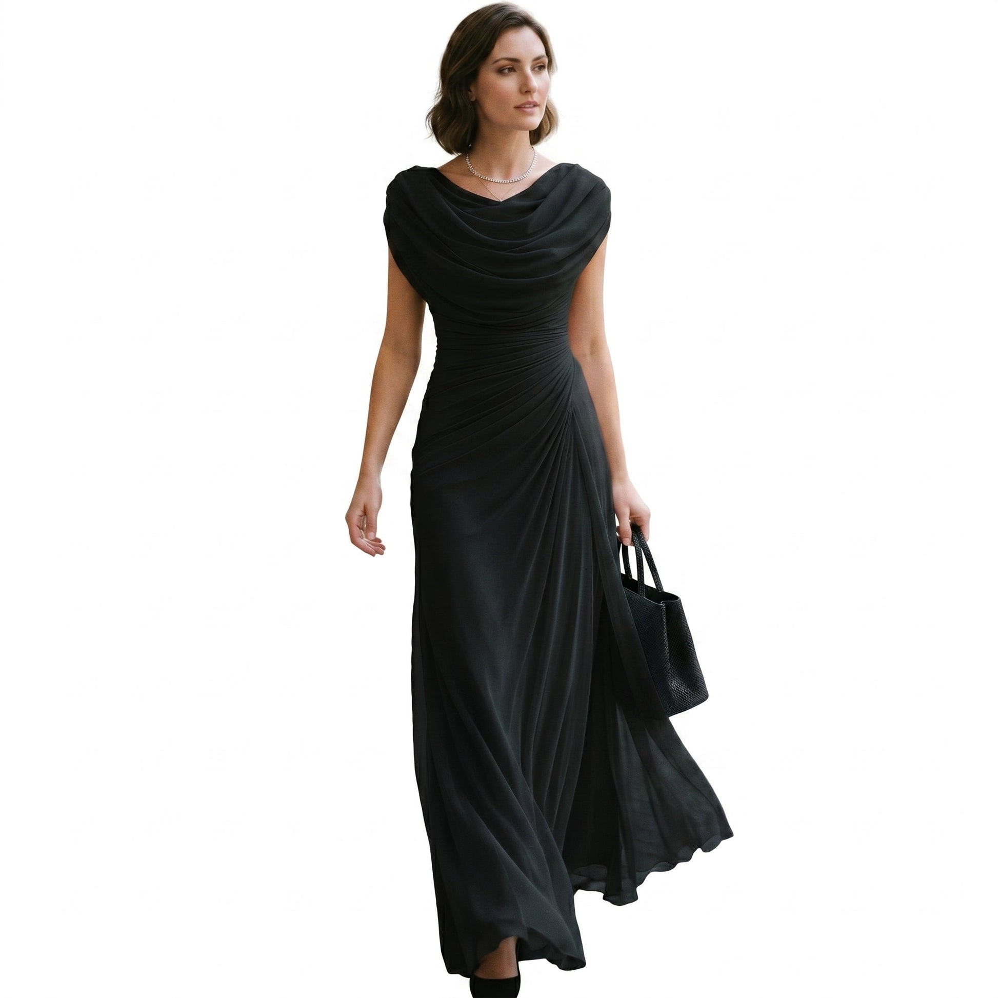 Women's lightweight flowing maxi dress | Elegant evening gown for formal occasions 2