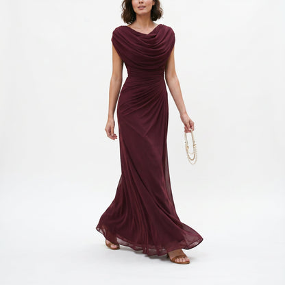 Women's lightweight flowing maxi dress | Elegant evening gown for formal occasions 4