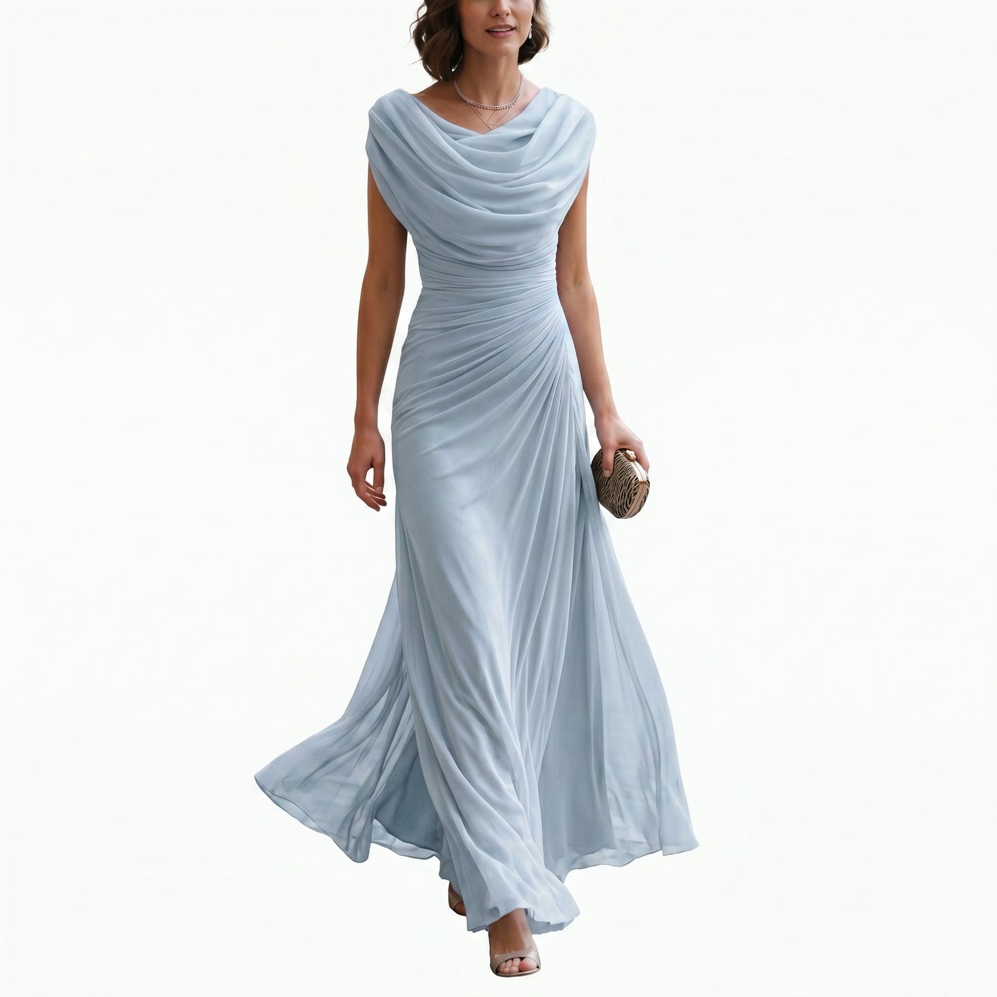 Women's lightweight flowing maxi dress | Elegant evening gown for formal occasions 6