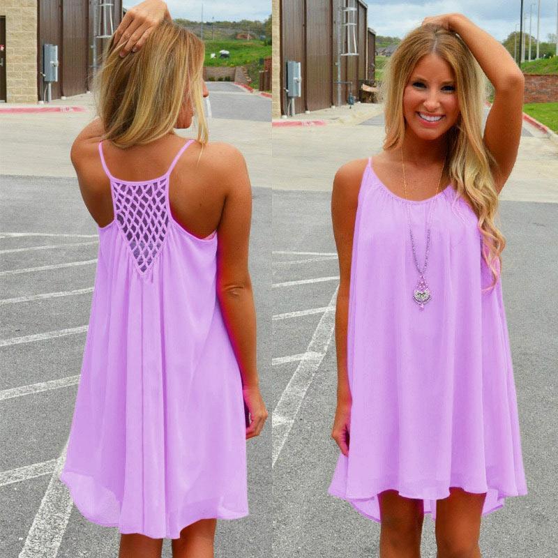 Women's lightweight fluorescent summer dress | Comfortable beach attire in plus size options 4