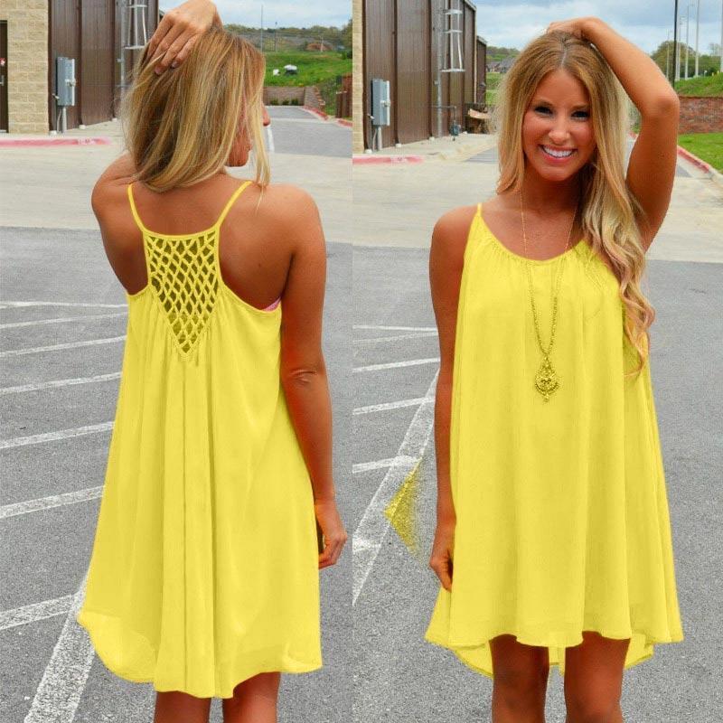 Women's lightweight fluorescent summer dress | Comfortable beach attire in plus size options 7